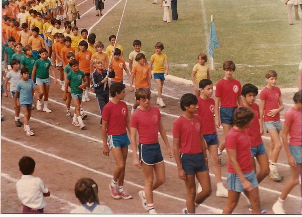 Desfile en el Estadio