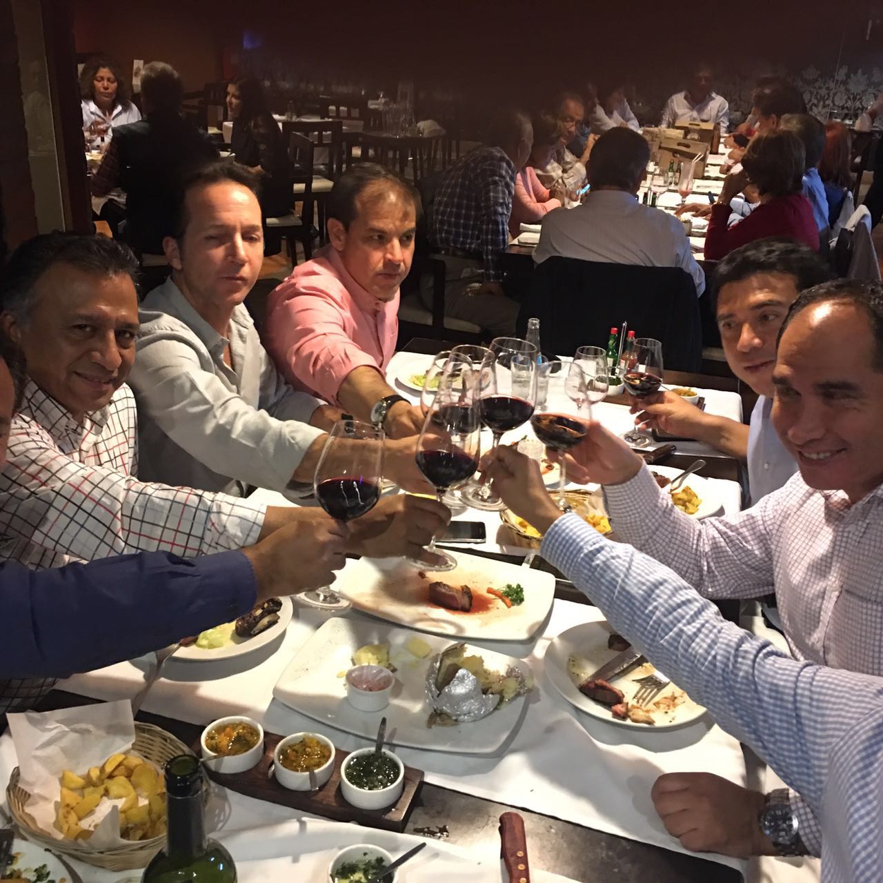 Cena bienvenida de Nico